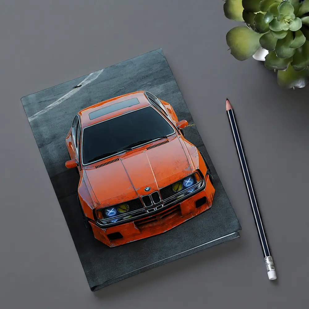 BMW 3 Series Orange Custom Wide Body Street – Notebooks