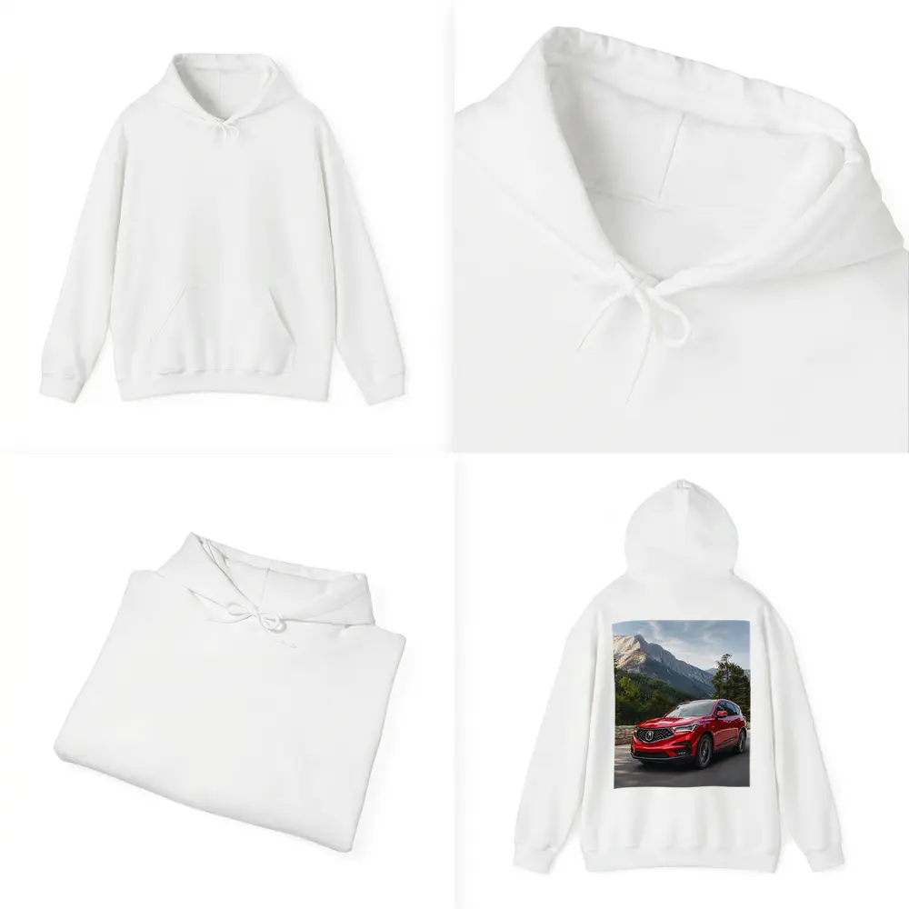 Acura RDX Red SUV Mountain Road Drive – Hoodies