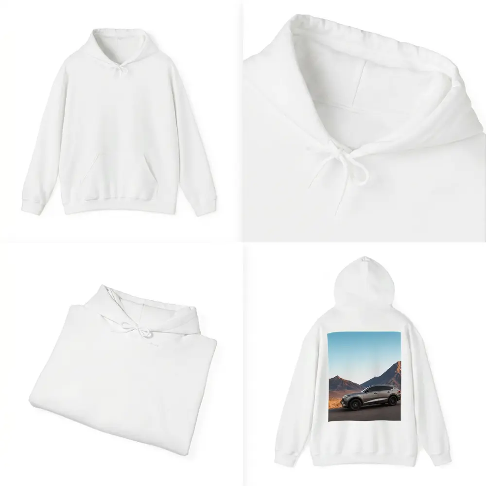 Acura MDX Silver SUV Mountain Landscape – Hoodies