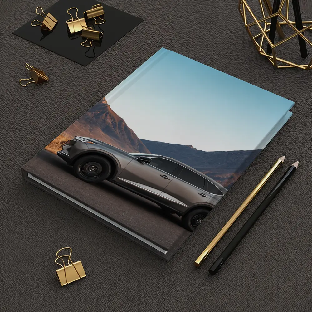 Acura MDX Silver SUV Mountain Landscape – Notebooks