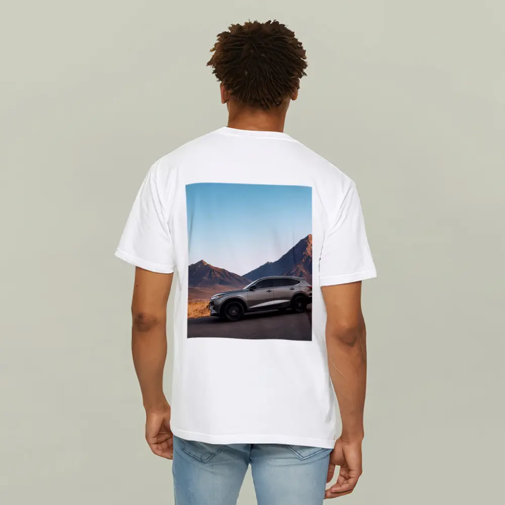 Acura MDX Silver SUV Mountain Landscape – T-Shirts