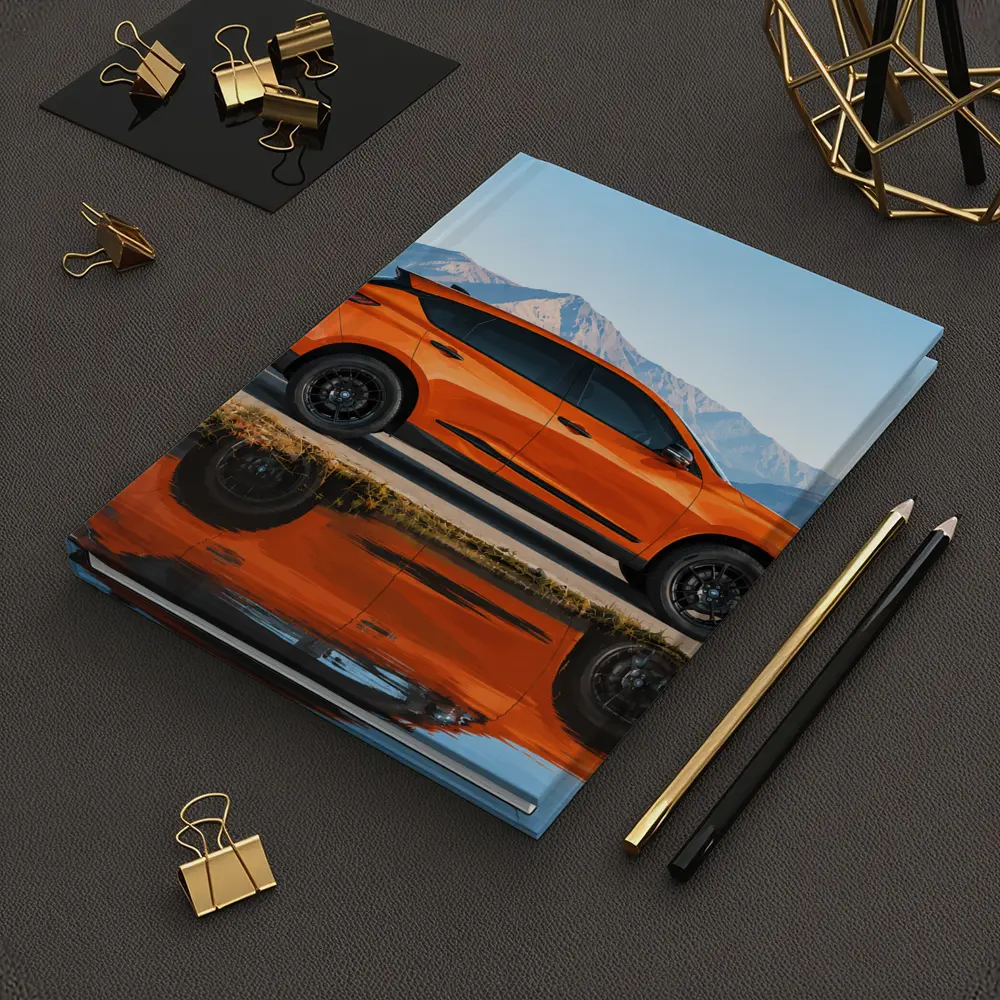 Acura RDX Orange SUV Mountain Reflection – Notebooks
