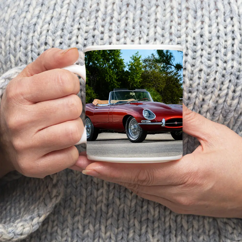 Jaguar E-Type Classic Roadster Outdoor Setting – Mugs