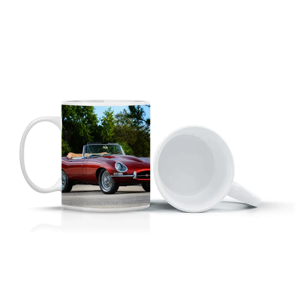 Jaguar E-Type Classic Roadster Outdoor Setting – Mugs