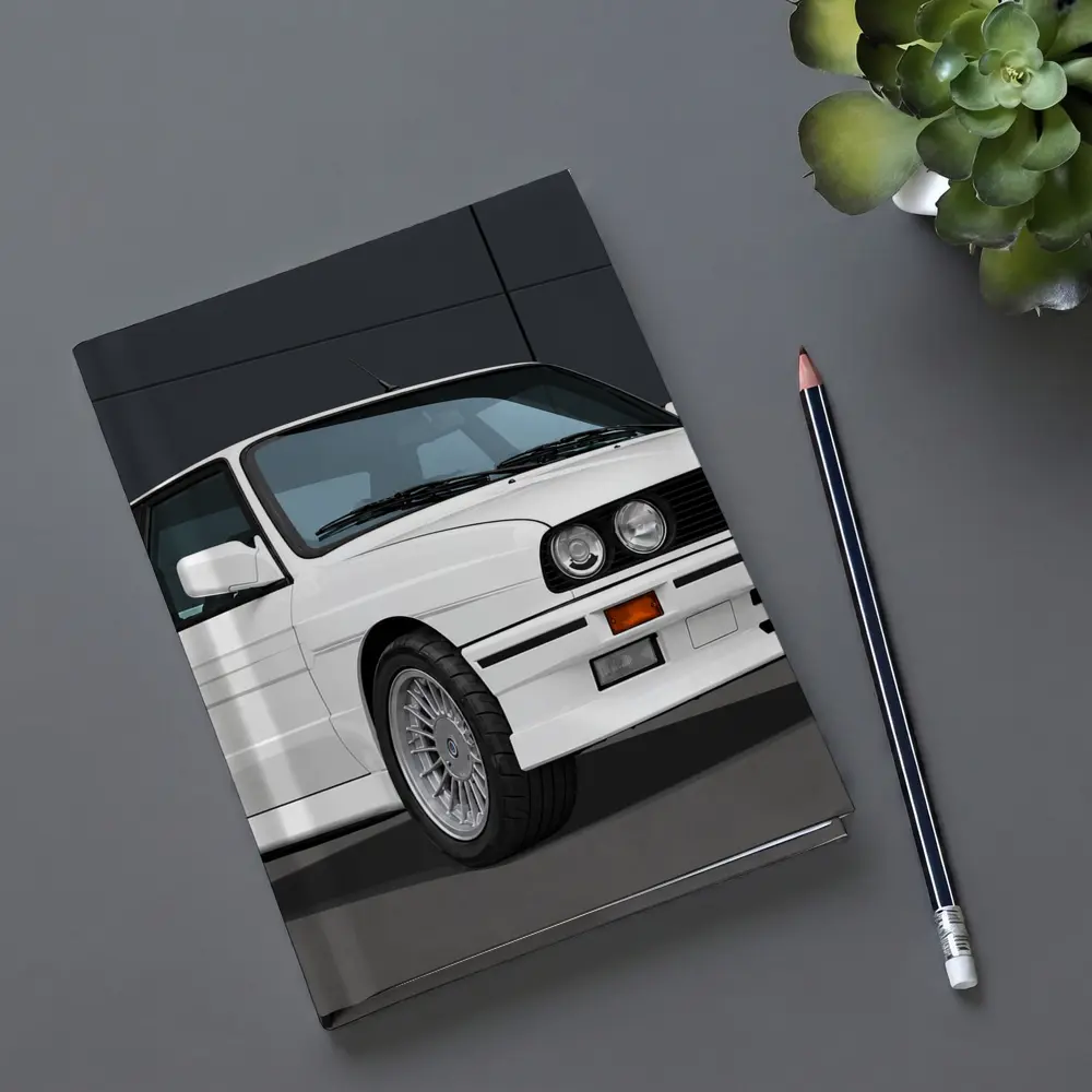 BMW M3 E30 White Classic Sport Coupe – Notebooks