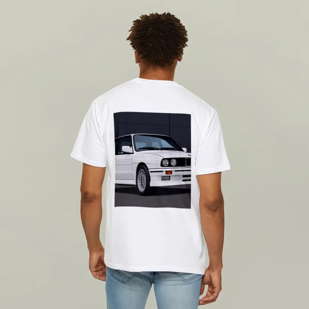 BMW M3 E30 White Classic Sport Coupe – T-Shirts