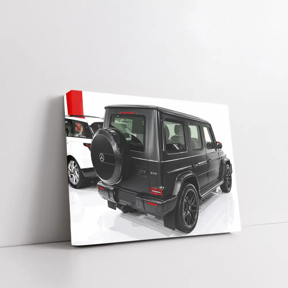Mercedes-AMG G63 Black SUV Showroom – Wall Art