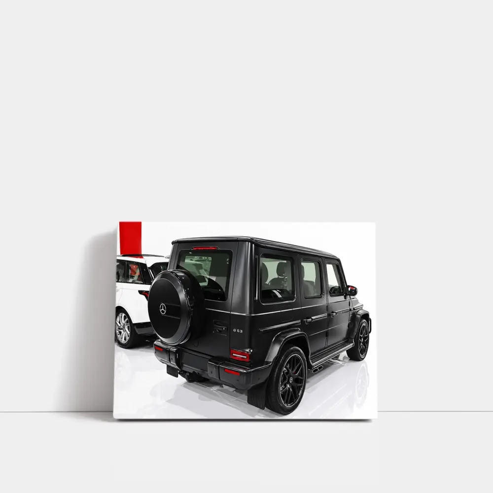 Mercedes-AMG G63 Black SUV Showroom – Wall Art