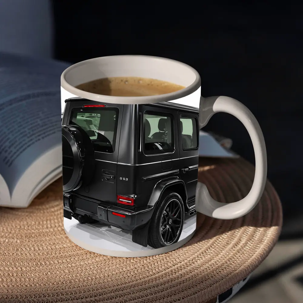 Mercedes AMG G63 Black SUV Showroom – Mugs