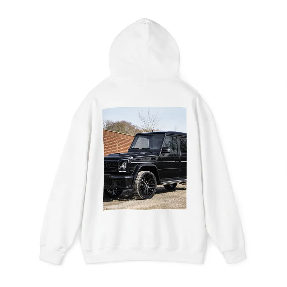 Mercedes G Class Black SUV Parking Lot – Hoodies