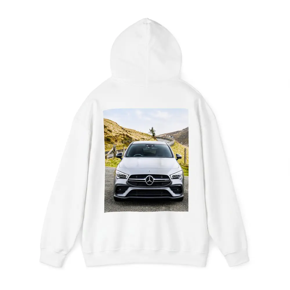 Mercedes AMG CLA Silver Mountain Road – Hoodies