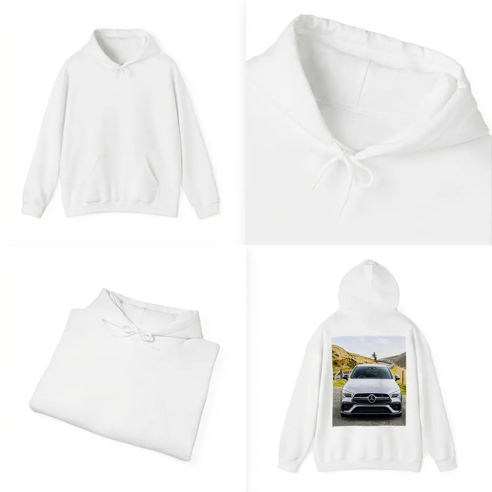 Mercedes AMG CLA Silver Mountain Road – Hoodies