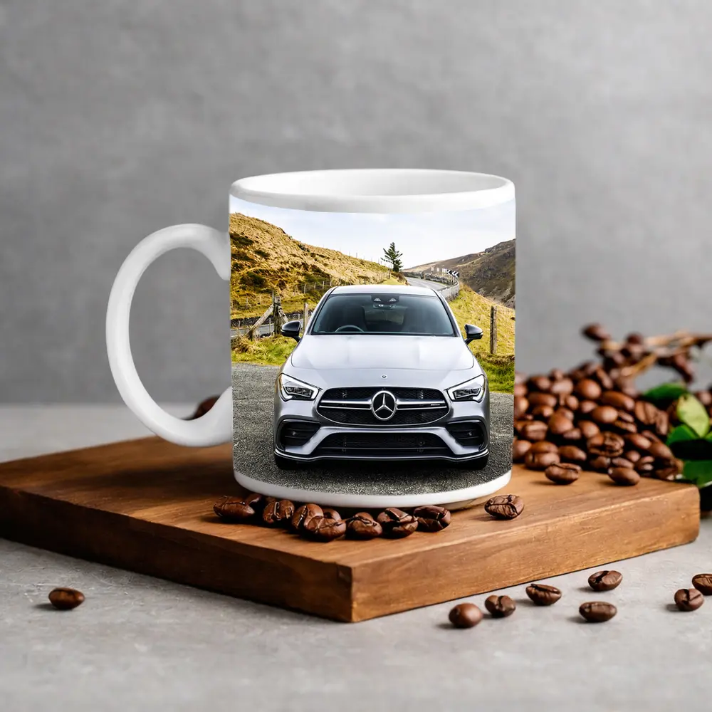 Mercedes AMG CLA Silver Mountain Road – Mugs