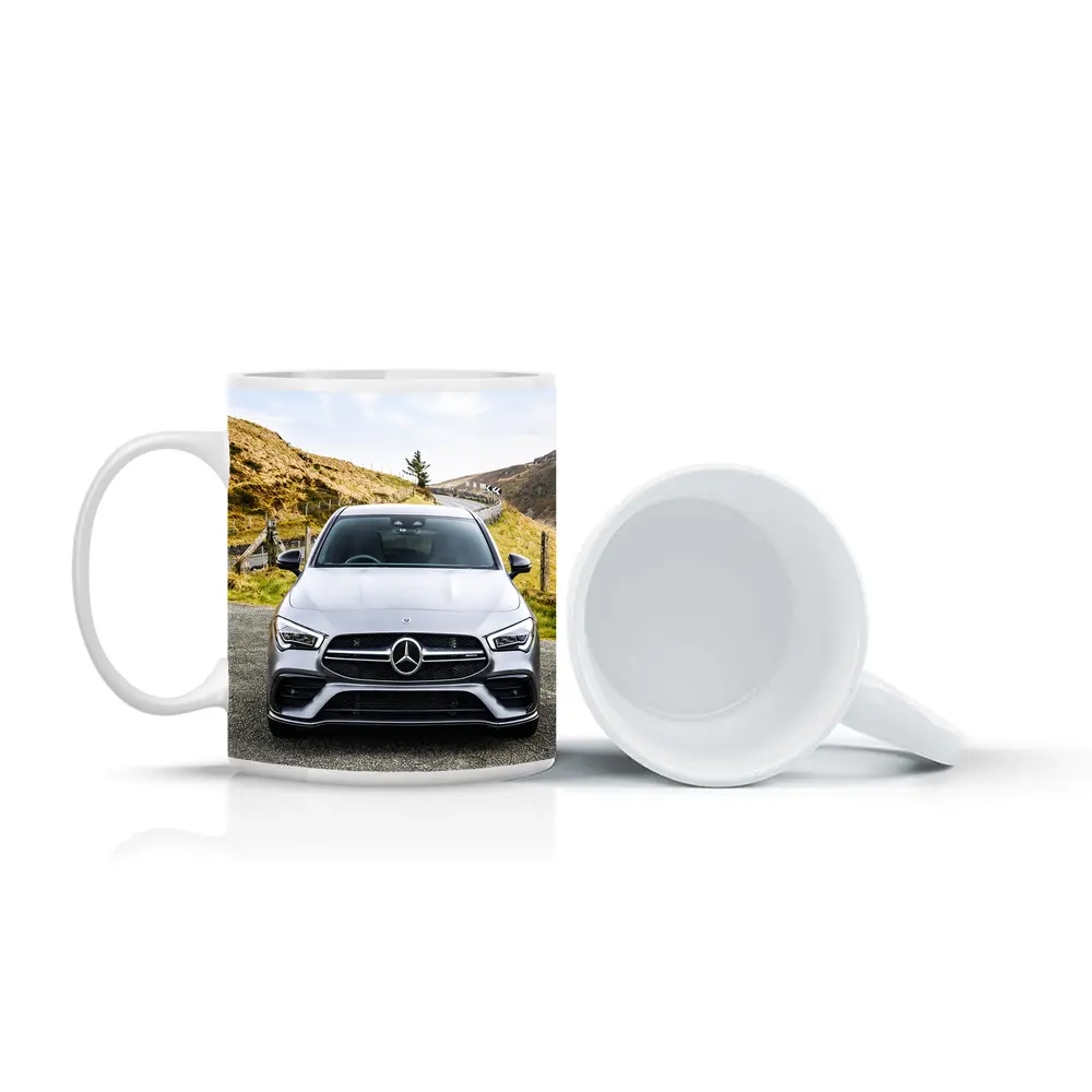 Mercedes AMG CLA Silver Mountain Road – Mugs