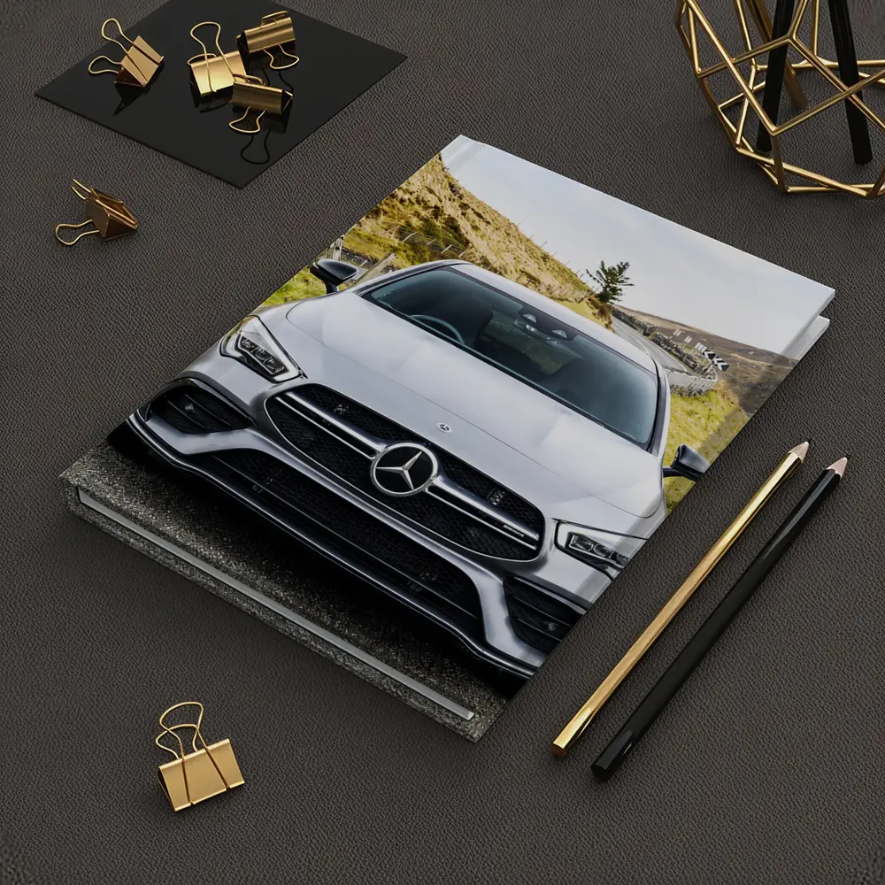 Mercedes AMG CLA Silver Mountain Road – Notebooks