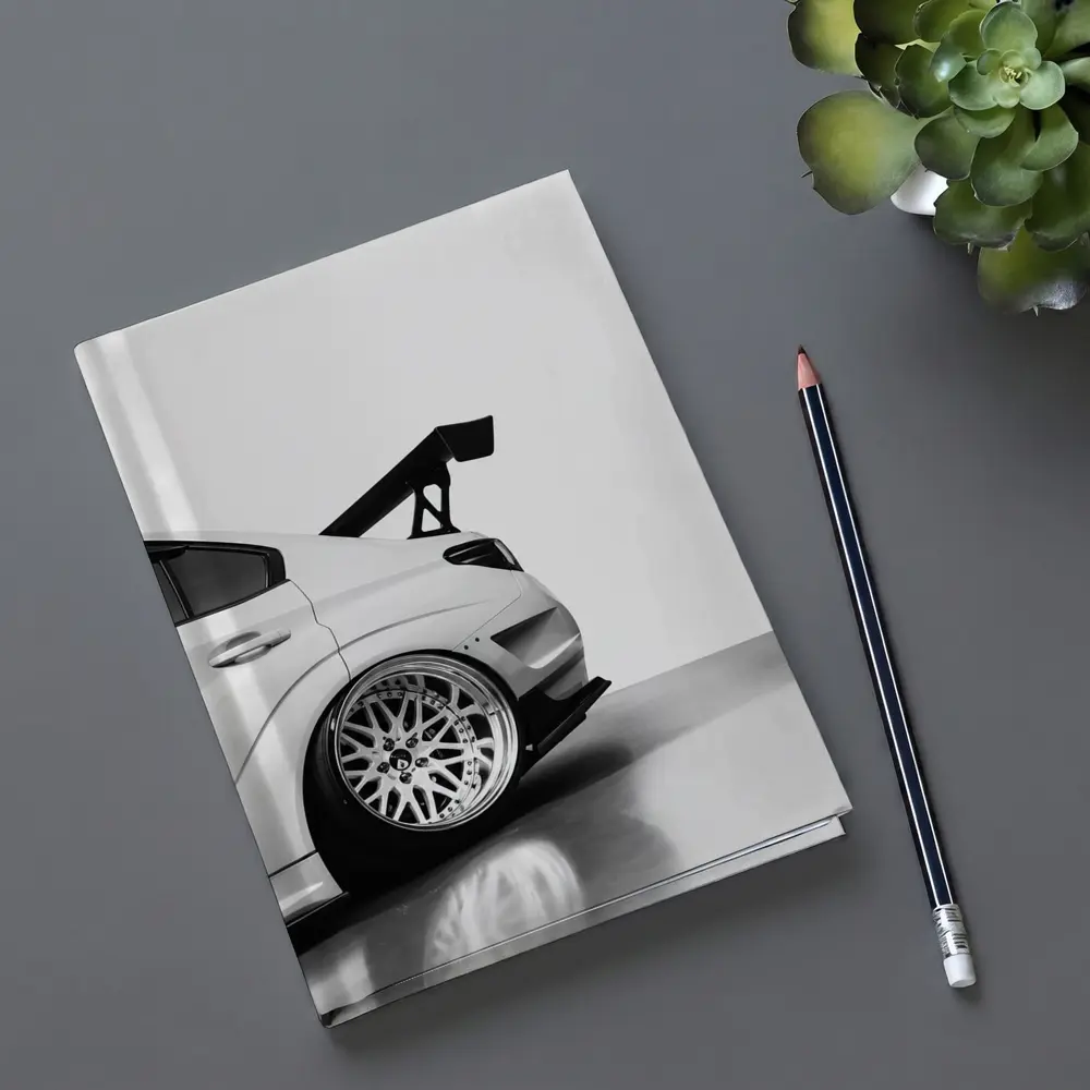 White Stance Honda Civic Clean Studio – Notebooks