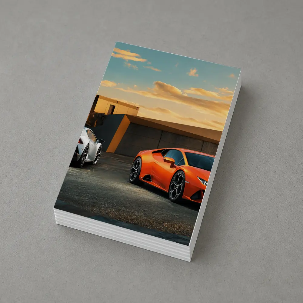Lamborghini Huracan Duo Sunset Architecture – Postcards