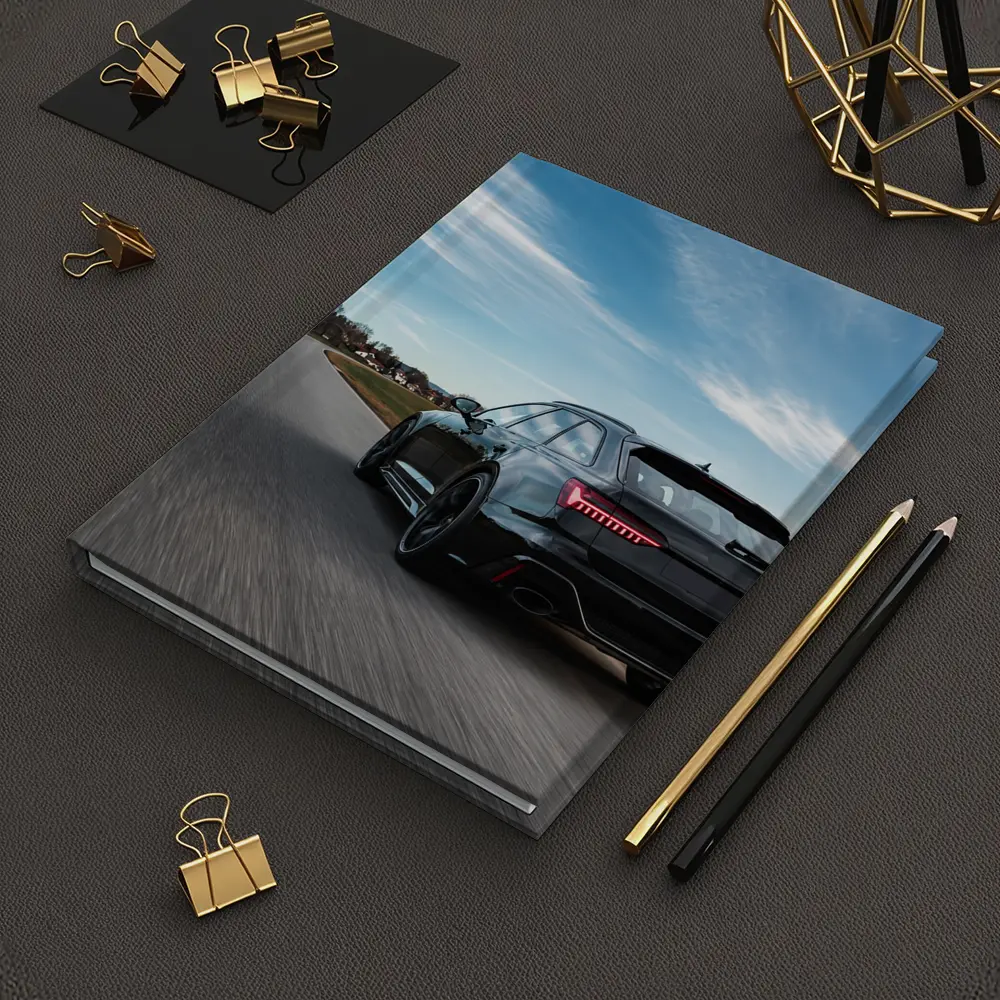 Audi RS6 Wagon Speeding Down Country Road – Notebooks