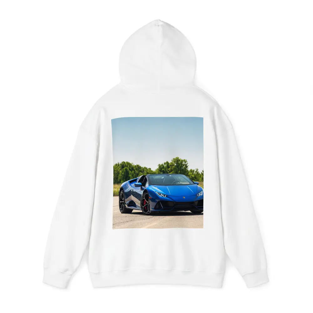 Lamborghini Huracan Blue Spyder Open Air – Hoodies