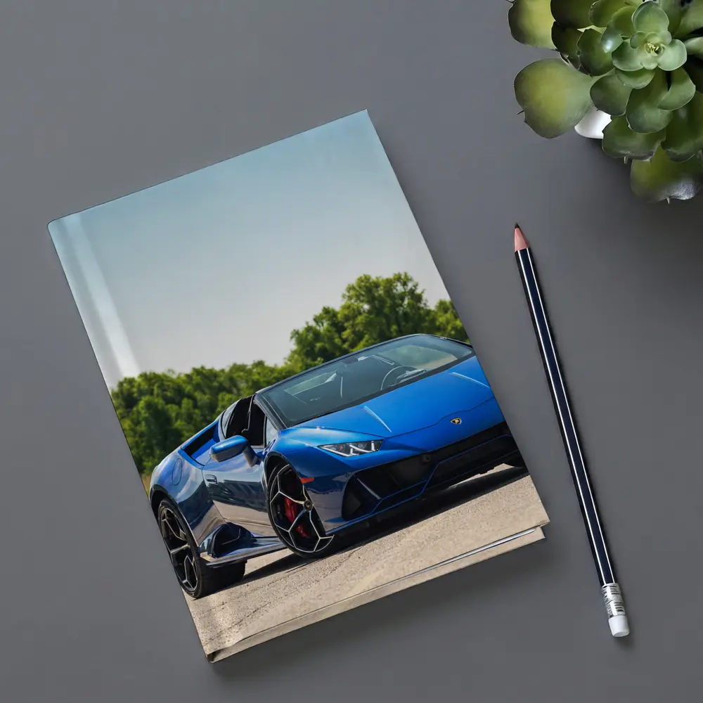 Lamborghini Huracan Blue Spyder Open Air – Notebooks