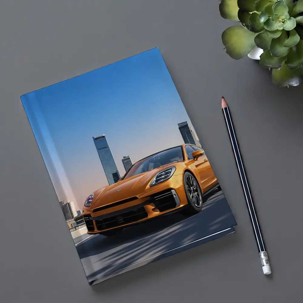 Porsche Panamera Orange City Skyline Drive – Notebooks