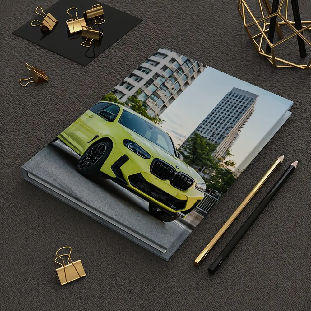 BMW X4 M Yellow Urban City Street – Notebooks