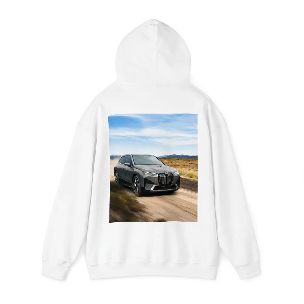 BMW iX Electric SUV Desert Dirt Road – Hoodies