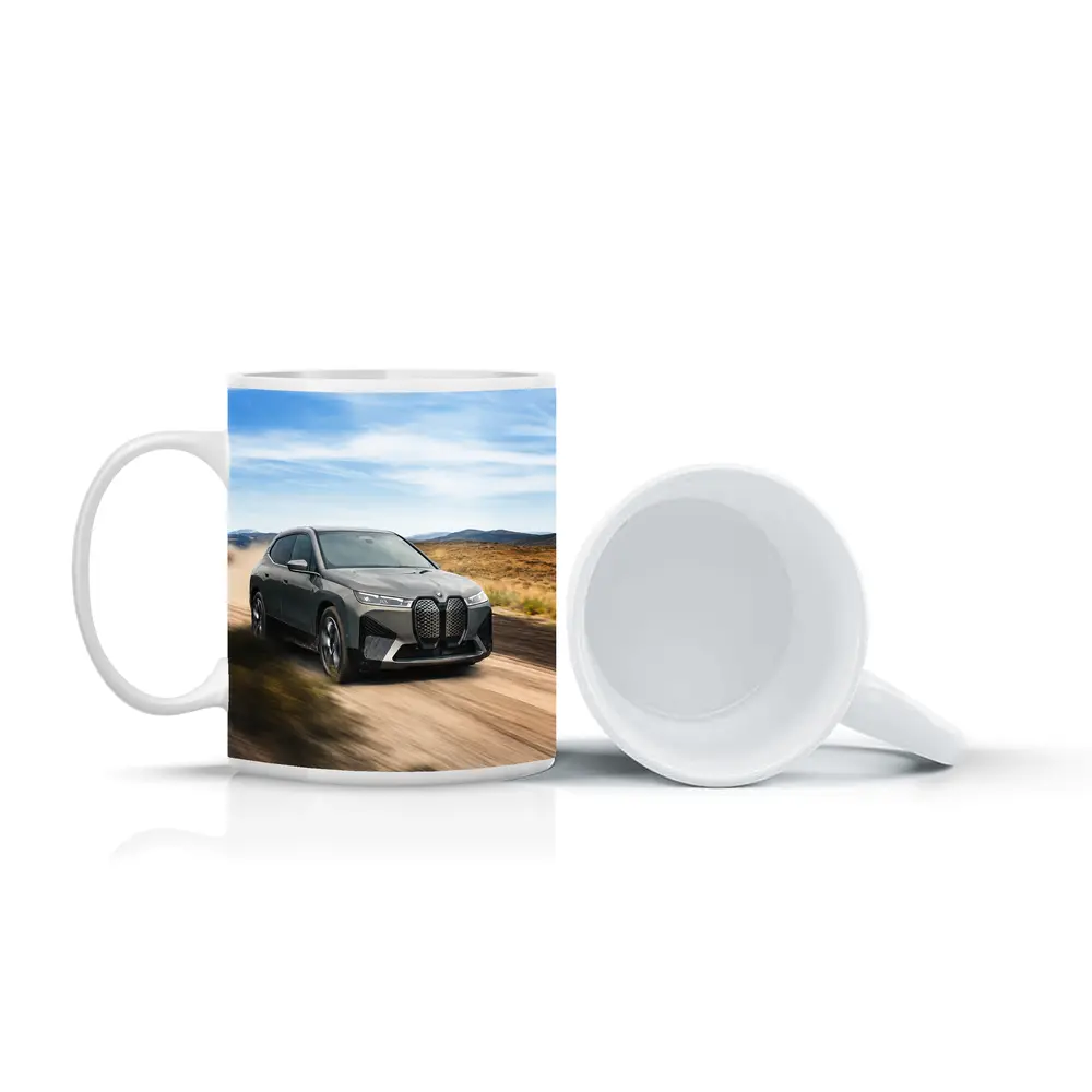 BMW iX Electric SUV Desert Dirt Road – Mugs