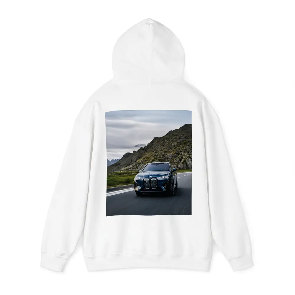 BMW iX Electric SUV Mountain Road Drive – Hoodies