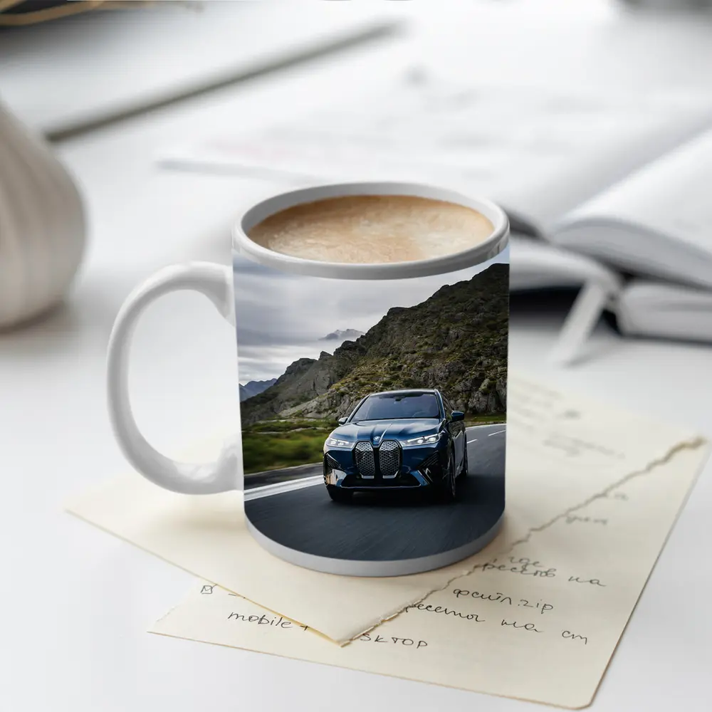BMW iX Electric SUV Mountain Road Drive – Mugs