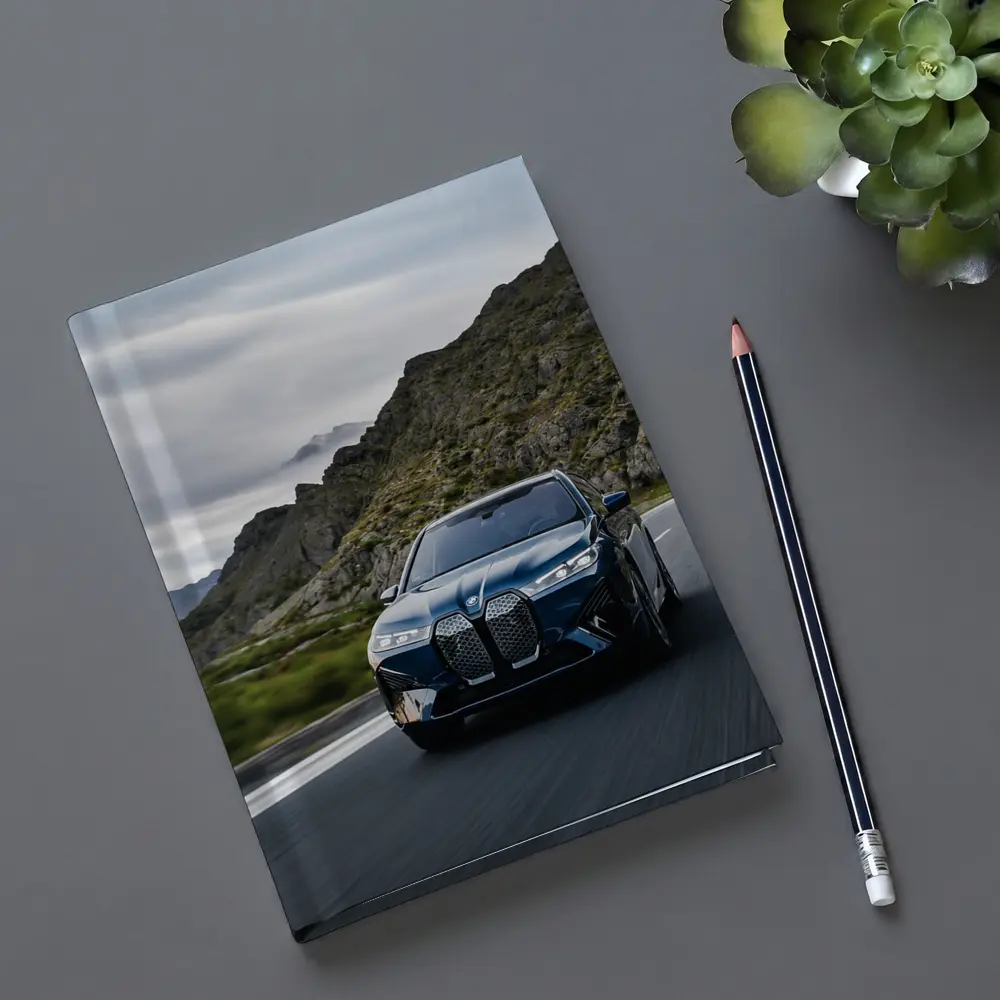 BMW iX Electric SUV Mountain Road Drive – Notebooks