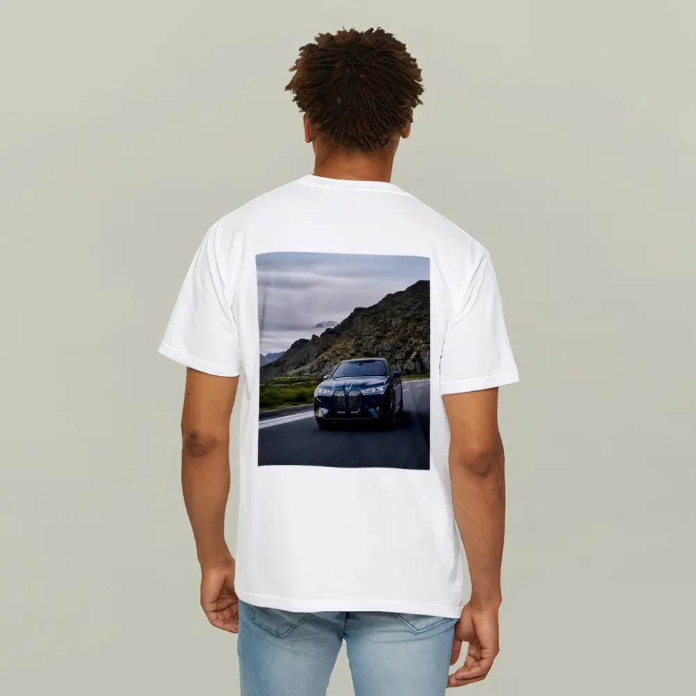 BMW iX Electric SUV Mountain Road Drive – T-Shirts