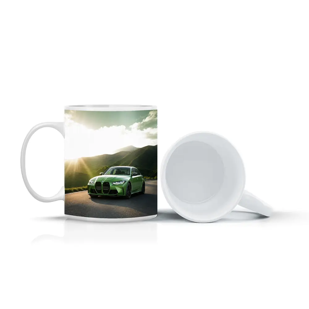 BMW M3 Green Mountain Road Sunburst – Mugs
