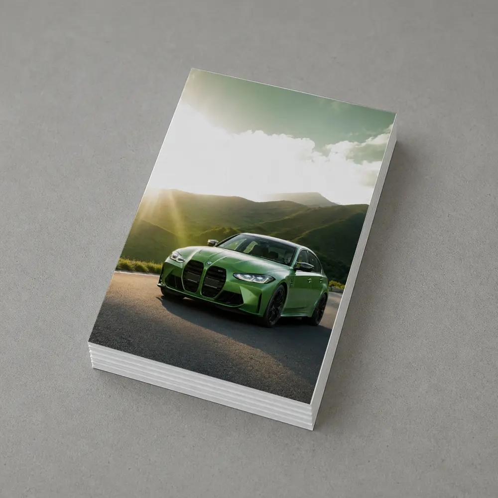 BMW M3 Green Mountain Road Sunburst – Postcards