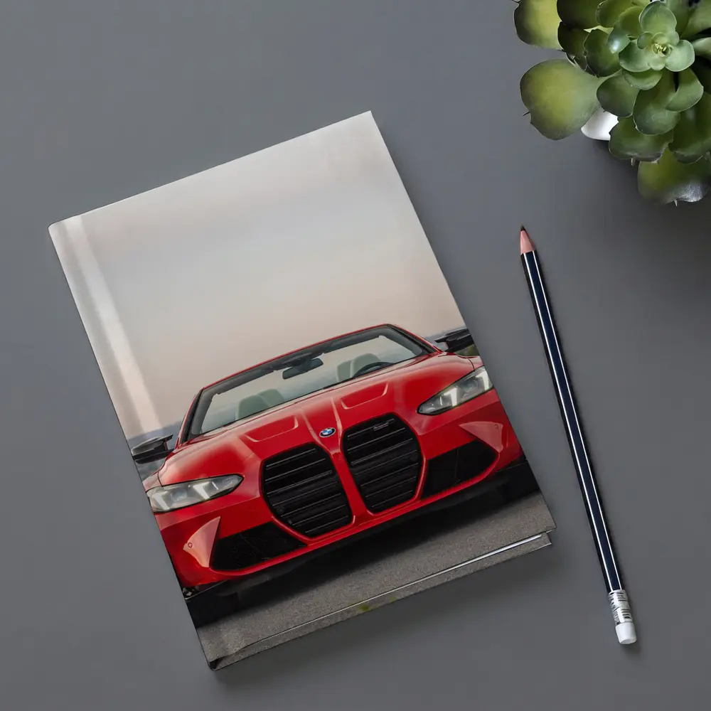 BMW M4 Convertible Red Front View Road – Notebooks