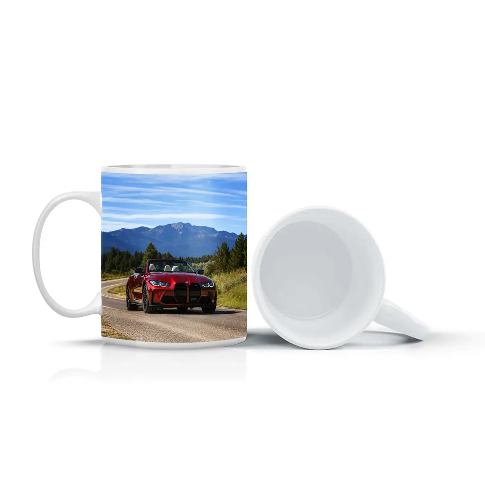 BMW M4 Convertible Red Mountain Road Drive – Mugs