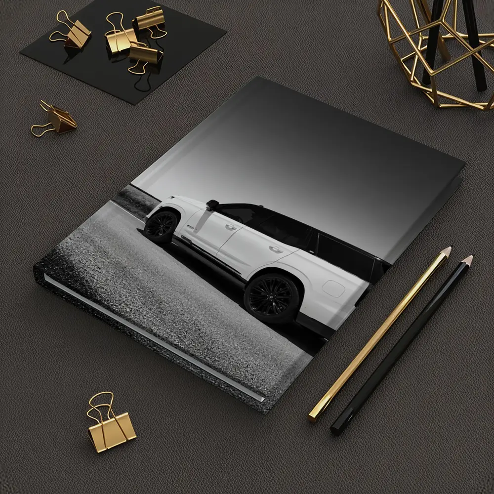 Cadillac Escalade Black White Open Road – Notebooks