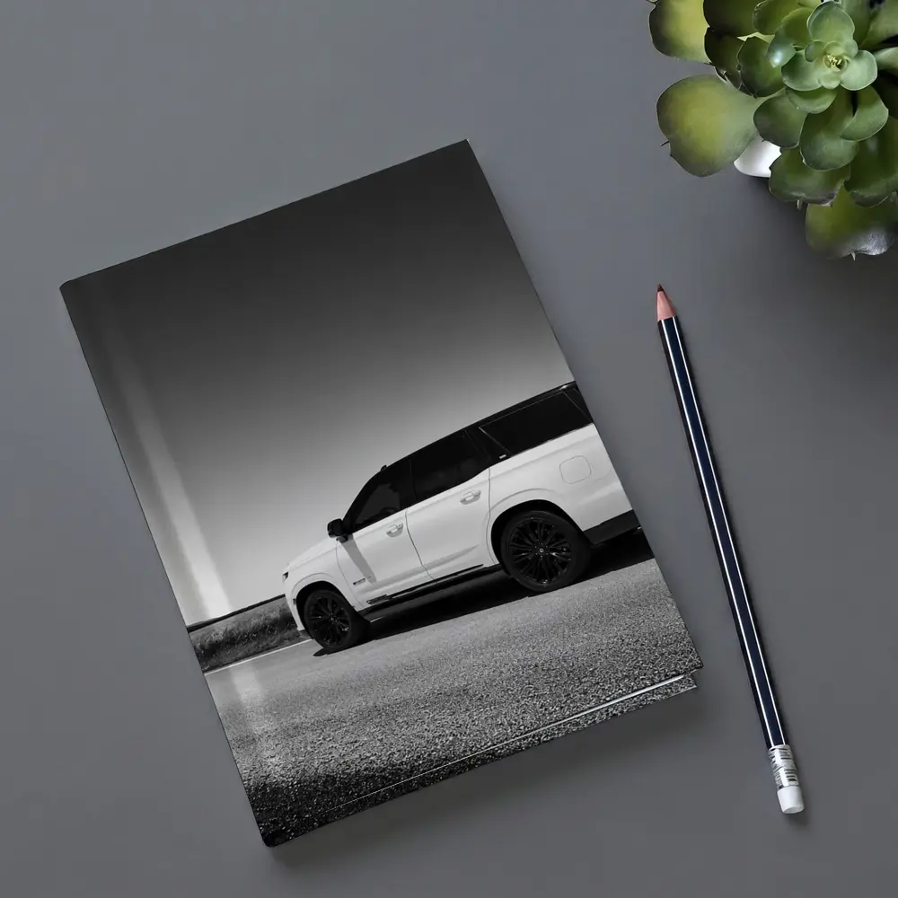 Cadillac Escalade Black White Open Road – Notebooks