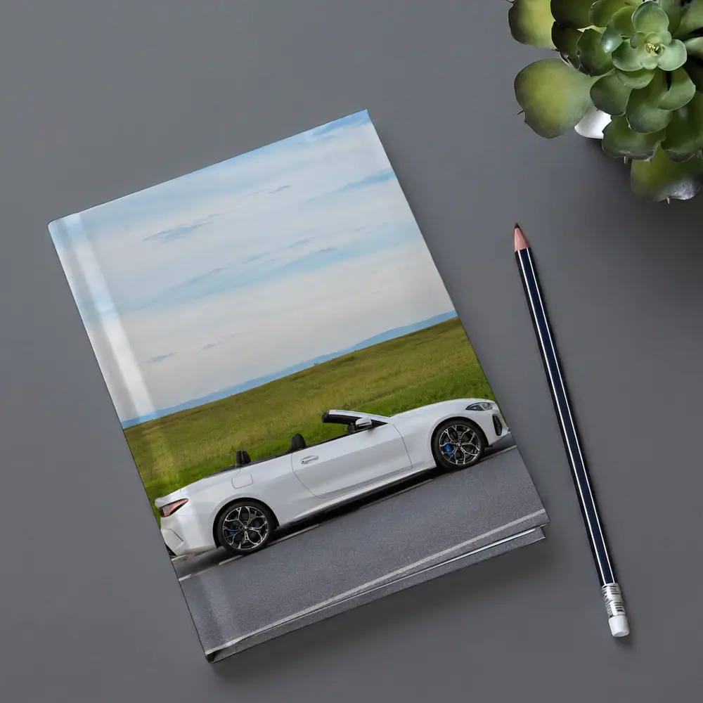 BMW 4 Series Convertible White Open Road – Notebooks