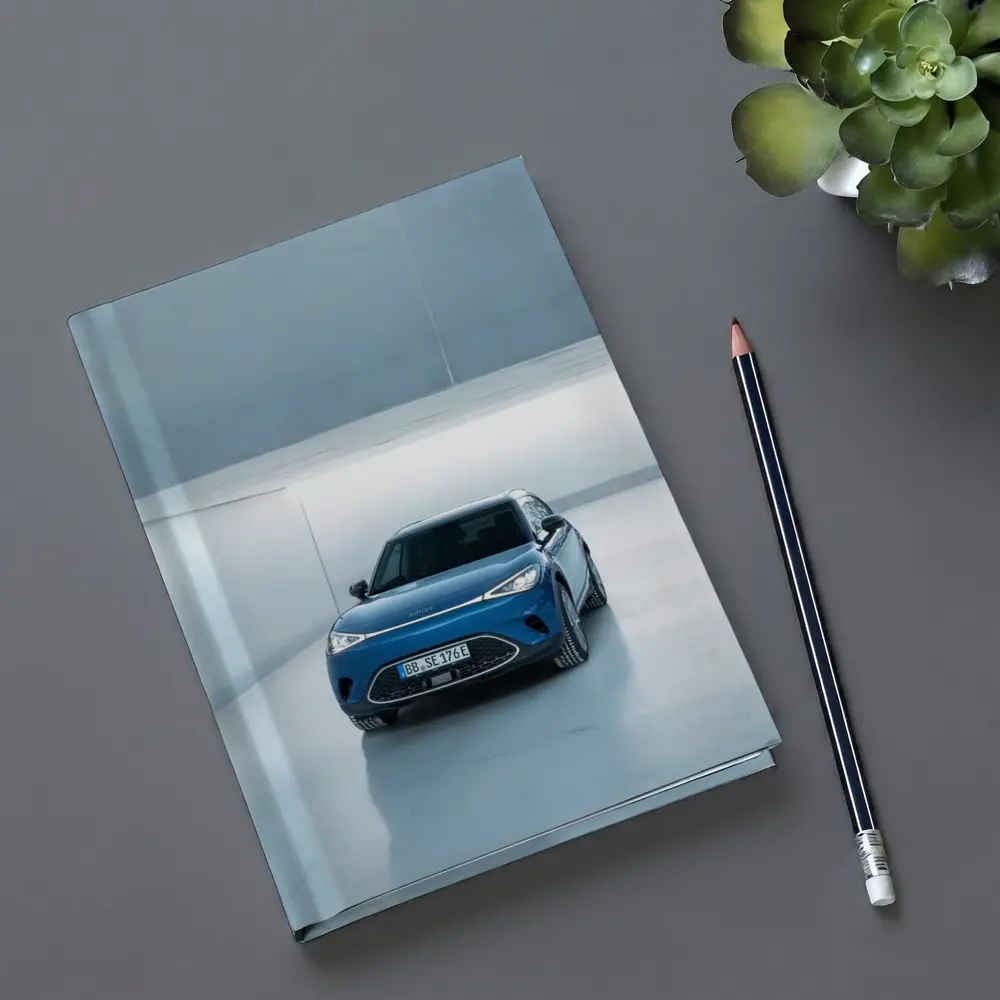Smart Car Blue Electric SUV Studio Garage – Notebooks