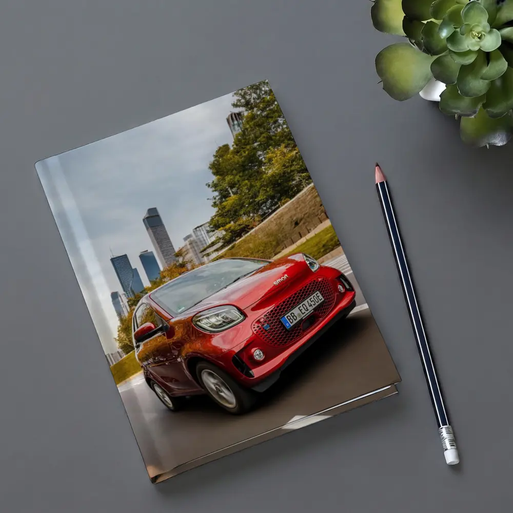 Smart EQ Fortwo Red City Skyline Drive – Notebooks