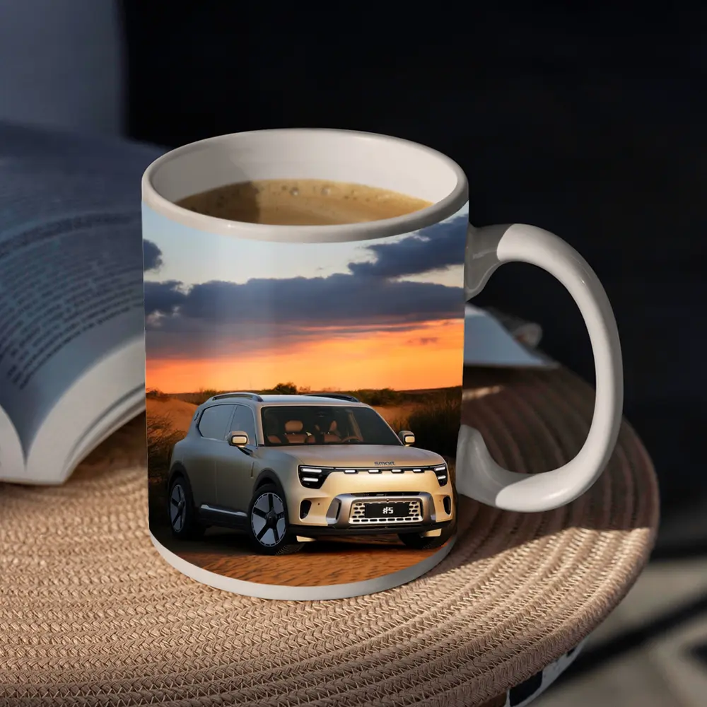 Smart Car SUV Desert Sunset Dunes – Mugs