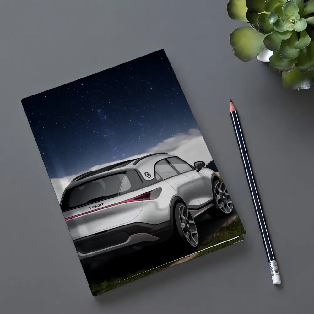 Smart Car Rear View Starry Night Sky – Notebooks
