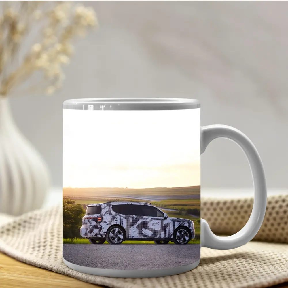 Smart Car Camouflage Wrap Golden Countryside Sunset – Mugs