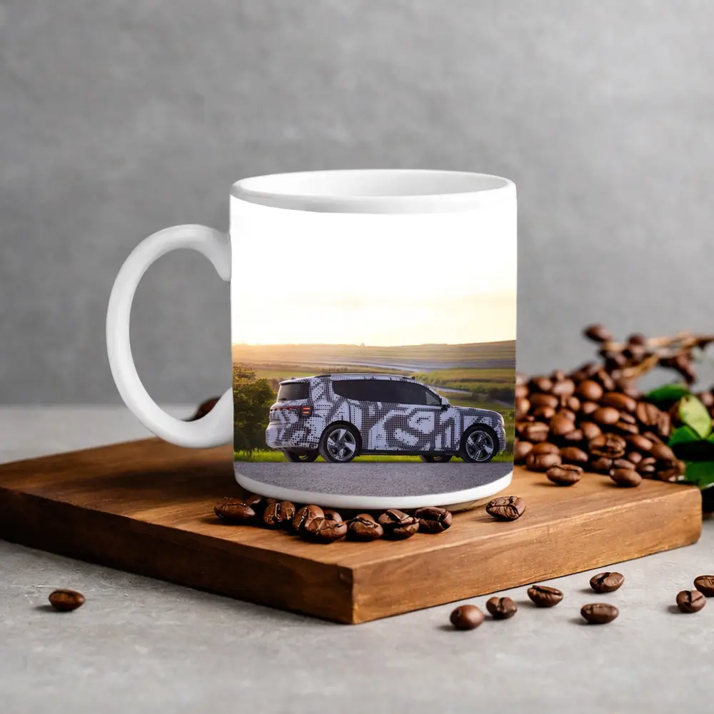 Smart Car Camouflage Wrap Golden Countryside Sunset – Mugs
