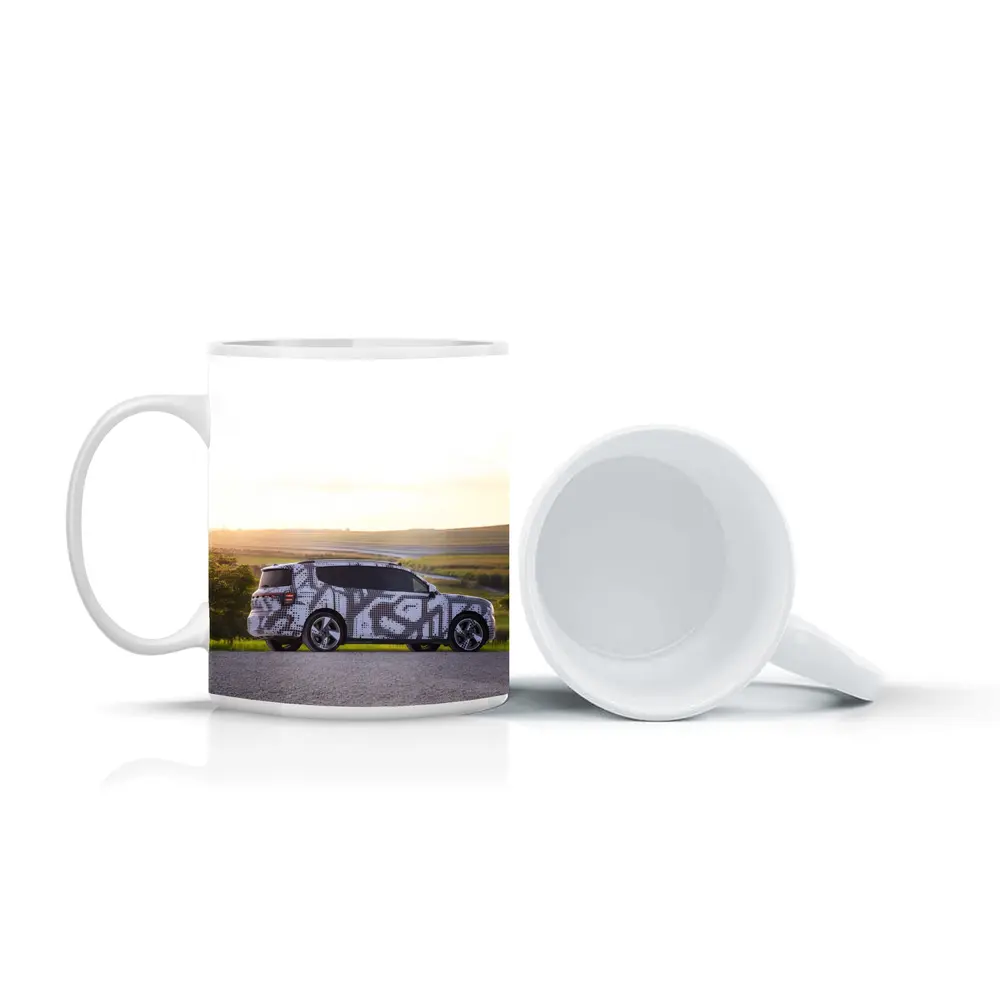Smart Car Camouflage Wrap Golden Countryside Sunset – Mugs