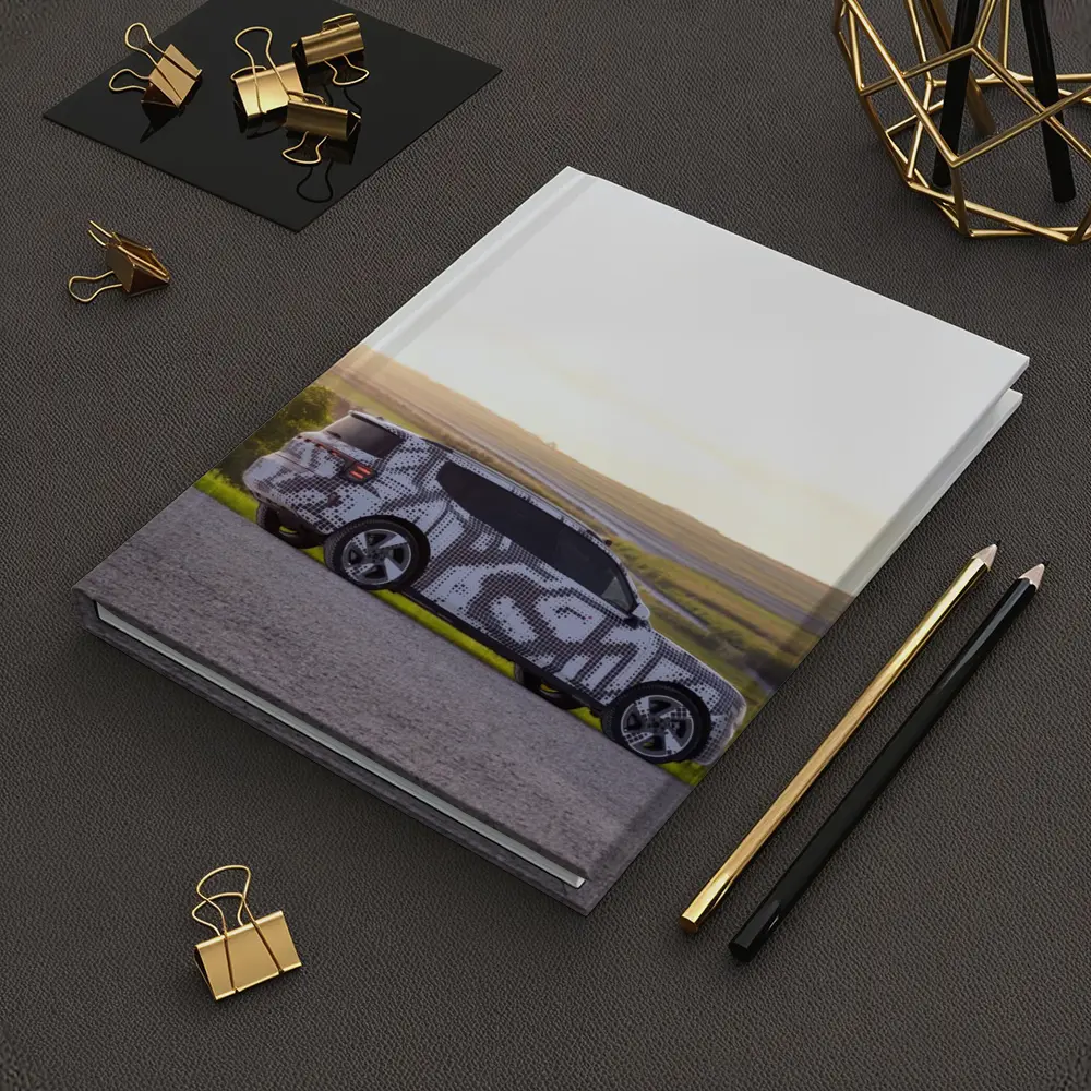 Smart Car Camouflage Wrap Golden Countryside Sunset – Notebooks