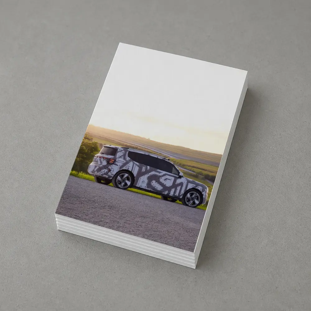Smart Car Camouflage Wrap Golden Countryside Sunset – Postcards