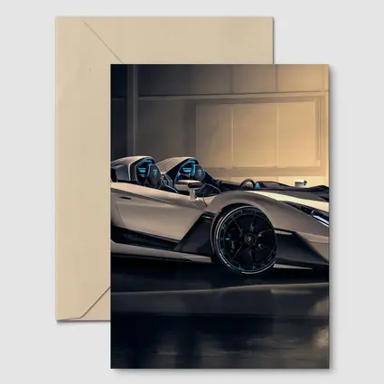 Lamborghini SC20 Roadster Gray Studio