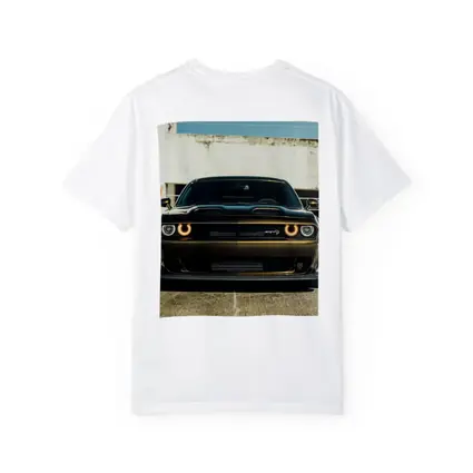 Dodge Challenger SRT Hellcat Urban Parking Lot
